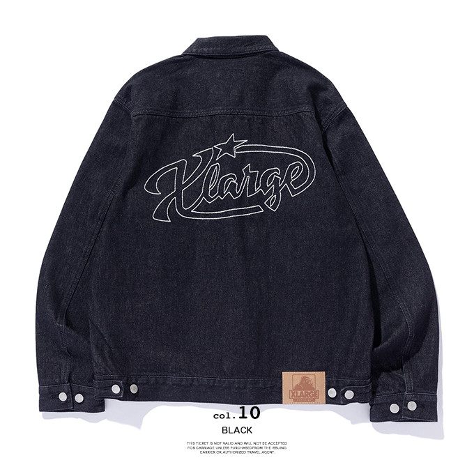 XLARGE（エクストラ ラージ） STAR LOGO DENIM JACKET スター ロゴ
