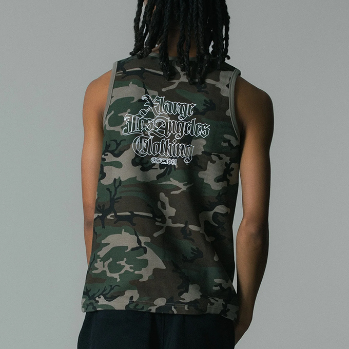 XLARGE（エクストラ ラージ） OLD ENGLISH WAFFLE TANK TOP オールド