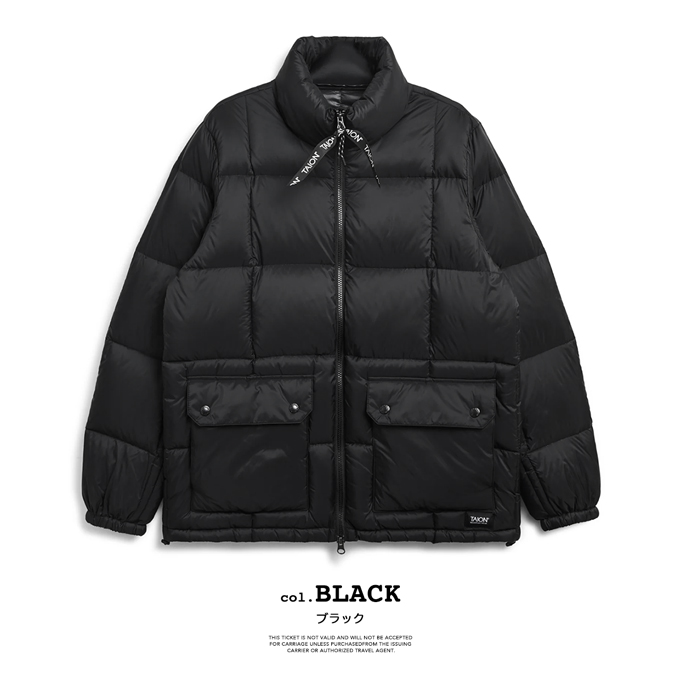 「 TAION タイオン 」 UNISEX マウンテン パッカブル ボリューム ダウンジャケット TAION-102VZMT / 防寒 アウター メンズ レディース ユニセックス TAION（タイオン） UNISEX マウンテン パッカブル ボリューム ダウン