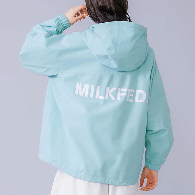 MILKFED. ミルクフェド 】 BACK LOGO MOUNTAIN PARKA MILKFED. バック