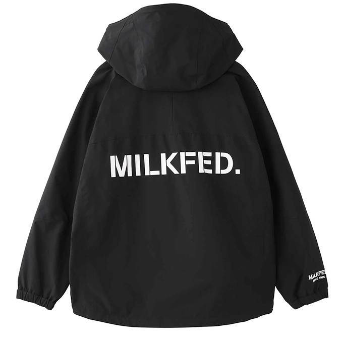 詰替え 【 MILKFED. ミルクフェド 】 BACK LOGO MOUNTAIN PARKA