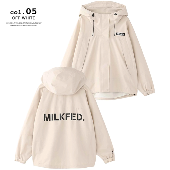MILKFED.（ミルクフェド） 【 MILKFED. ミルクフェド 】 BACK LOGO 