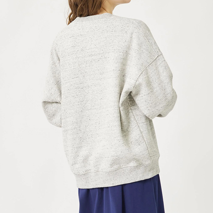 MILKFED. ミルクフェド EMBROIDERED BAR SWEAT TOP MILKFED. エンブロイダリー バーロゴ スウェット 103233012008 / 2023AW ※ MILKFED. ミルクフェド EMBROIDERED BAR SWEAT TOP エンブロイ