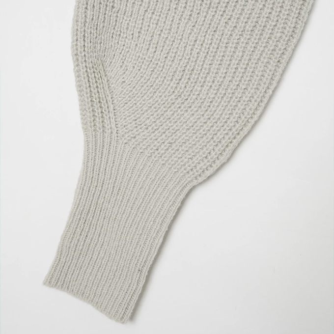 MILKFED. ミルクフェド PANELED KNIT TOP パネル ニット トップ