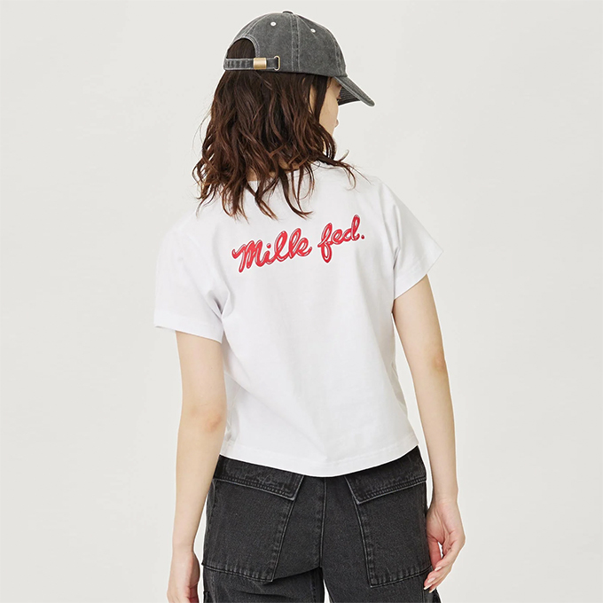 楽天市場】【 MILKFED. ミルクフェド 】 ICING LOGO BASIC SWEAT
