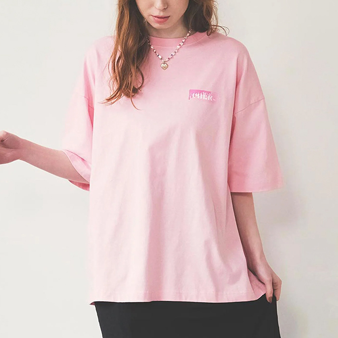 MILKFED.（ミルクフェド） MELT BAR WIDE S/S TEE メルト バー ロゴ