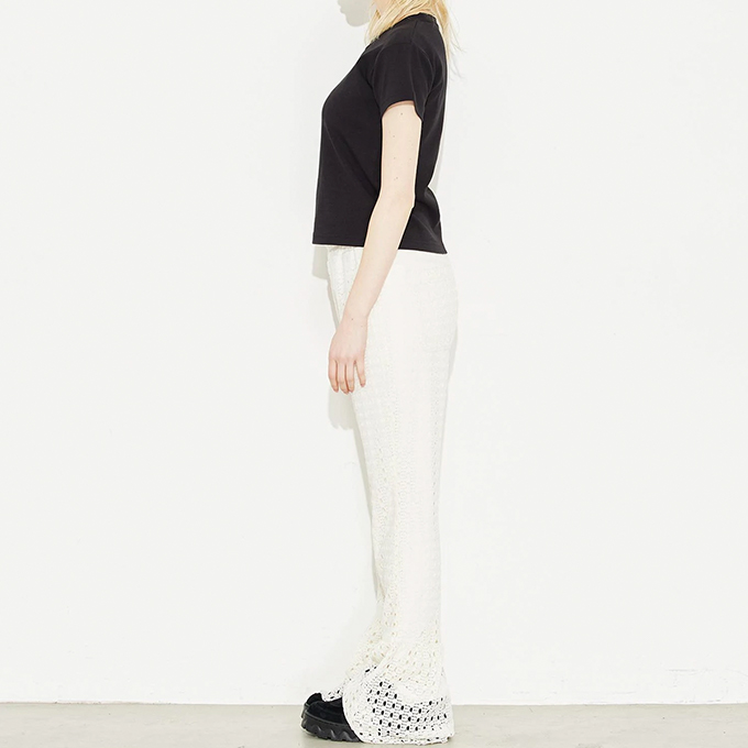 X-girl 【SALE!!】 【 エックスガール 】 CROCHET RUFFLE PANTS
