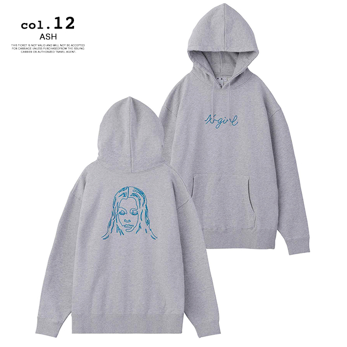 【SALE!!】 【 X-girl エックスガール 】 EMBROIDERED FACE SWEAT HOODIE X-girl エンブロイダード フェイス ロゴ スウェット パーカー 105224012013 / 22AW ※｜jeansstation｜11