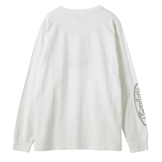 X-girl 【 エックスガール 】 FACE & LOGO STITCH L/S TEE