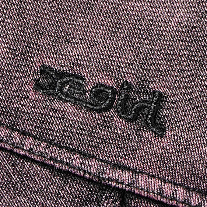 X-girl エックスガール ACID WASH SWEAT HOODIE アシッド
