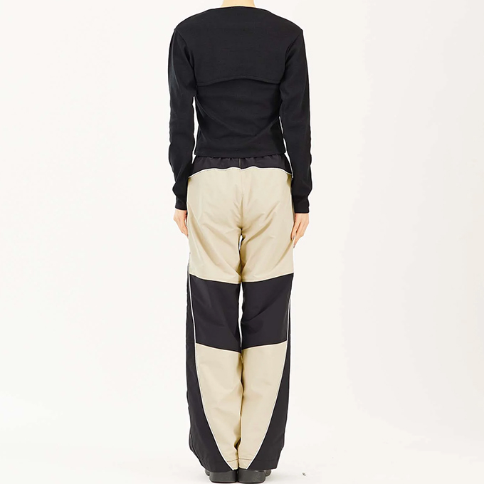 X-girl BICOLOR JACKET & PANTS セットアップ X-girl（エックスガール）の「3WAY BICOLOR JACKET（ナイロン