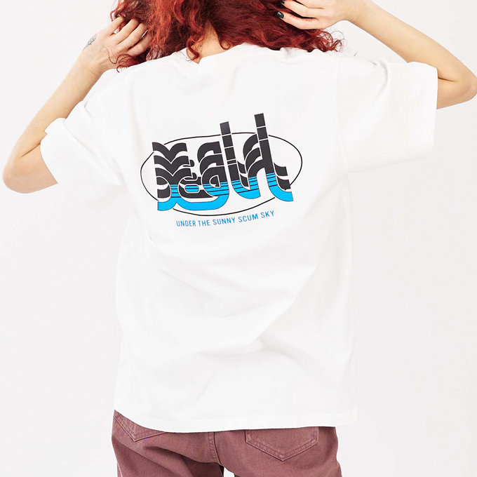 X-girl エックスガール HORIZON MILLS LOGO S/S TEE X-girl ホライズン ミルズ ロゴ Tシャツ 105232011005 / 23SS ※ X-girl エックスガール HORIZON MILLS LOGO S/S TEE ホライズン