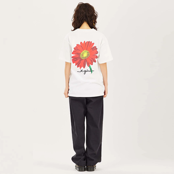 HYSFORM™ Flower stand. TシャツXL RODEO CROWNS WIDE BOWL | キッズFlower Bloom Logo Tシャツ (T
