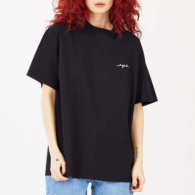 福袋 オンライン FLOWER BIG エックスガール X-girl S/S ビッグフラワー TEE トップス