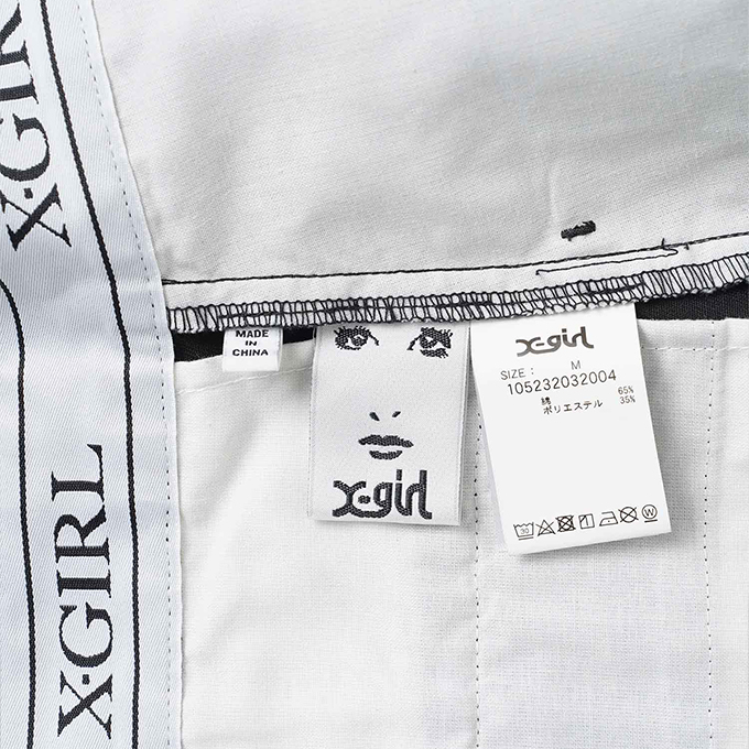 X-girl（エックスガール） WIDE LEG CHINO PANTS X-girl ワイド レッグ