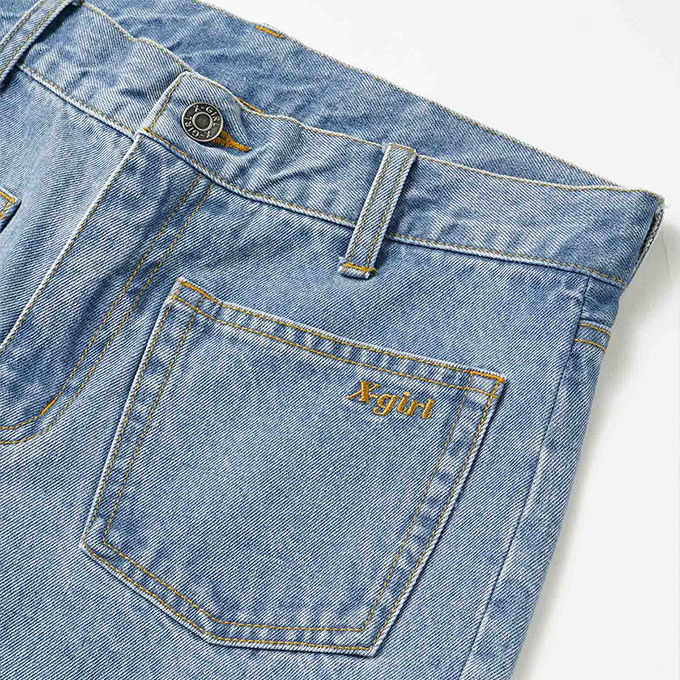 X-girl エックスガール 4 POCKETS FLARE PANTS 4ポケット フレア