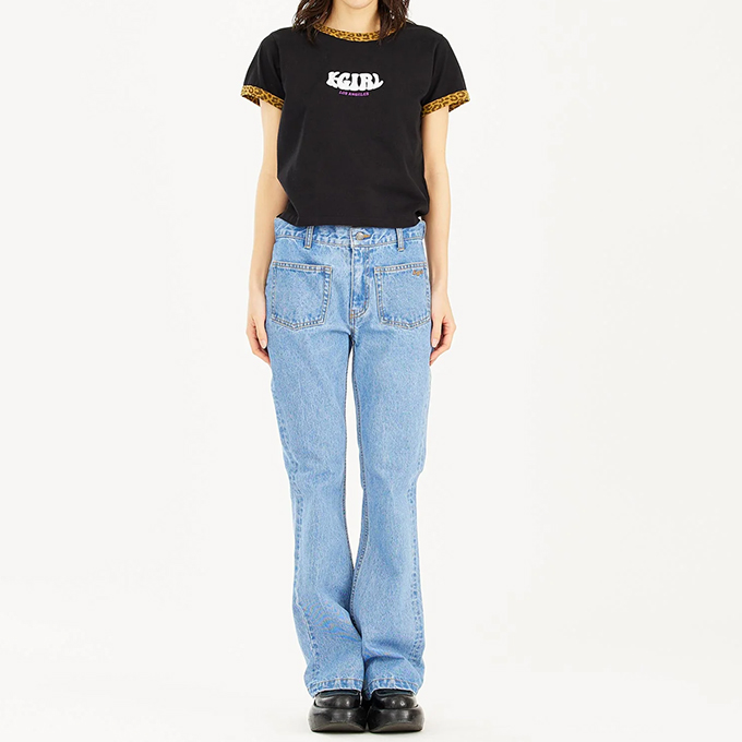 X-girl エックスガール 4 POCKETS FLARE PANTS 4ポケット フレア