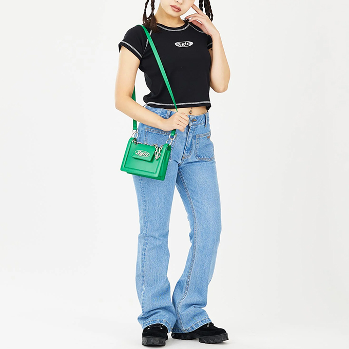 X-girl エックスガール 4 POCKETS FLARE PANTS 4ポケット フレア