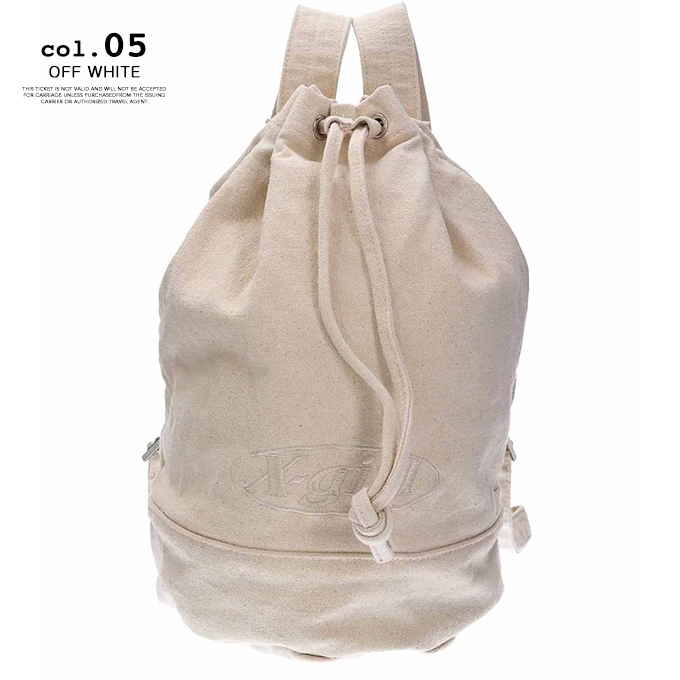 X-girl エックスガール MINI KNAPSACK ミニ ナップサック 巾着
