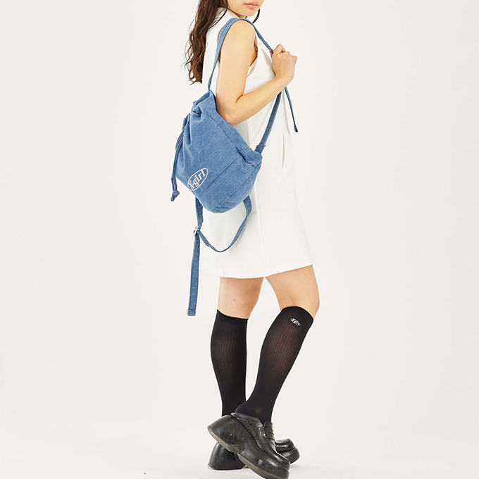 X-girl エックスガール MINI KNAPSACK ミニ ナップサック 巾着
