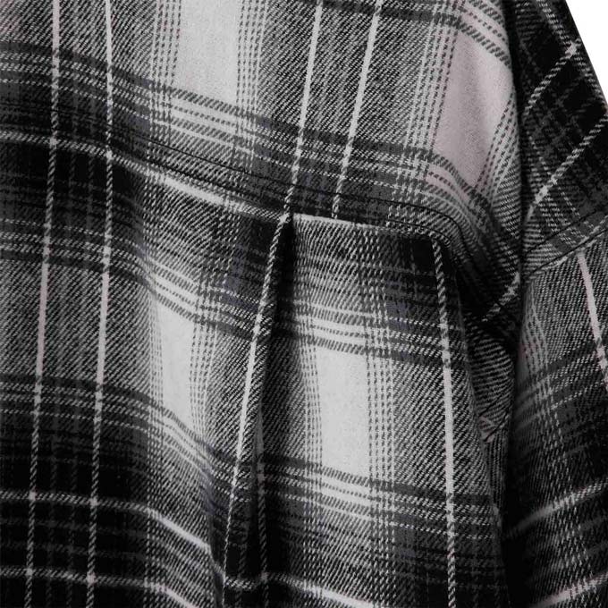 ジャケット・アウター X-girl/FACE FLANNEL SHIRT X-girl エックスガール FACE FLANNEL SHIRT フェイス ロゴ