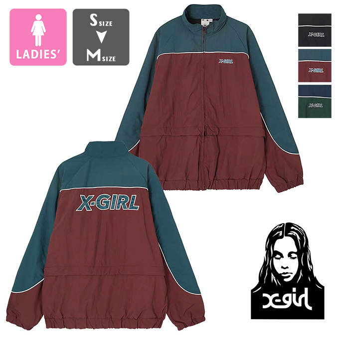X-girl エックスガール CONTRAST PIPNG JACKET X-girl コントラスト パイピング ジャケット 105233021002  / 2023AW ※