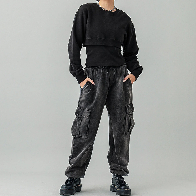 X-girl エックスガール LAYERED 2PCS TOP X-girl レイヤード 2ピース トップ 105241012009 / 2024SPRING X-girl エックスガール LAYERED 2PCS TOP レイヤード 2ピース