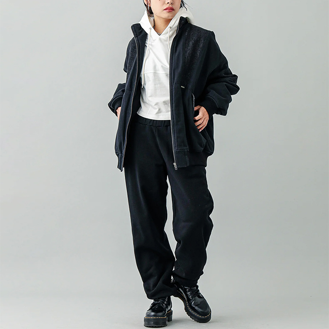 X-girl（エックスガール） BICLR BOX LG SWT PT バイカラー ボックス