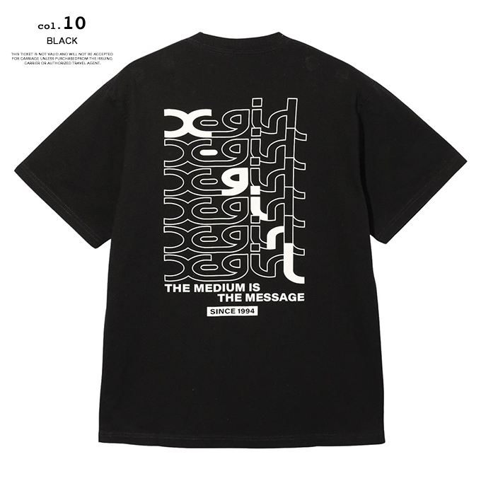 X-girl エックスガール STEP MILLS LOGO S/S TEE ステップ ミルズ ロゴ 半袖Tシャツ 105242011015 / 2024SUMMER｜jeansstation｜17