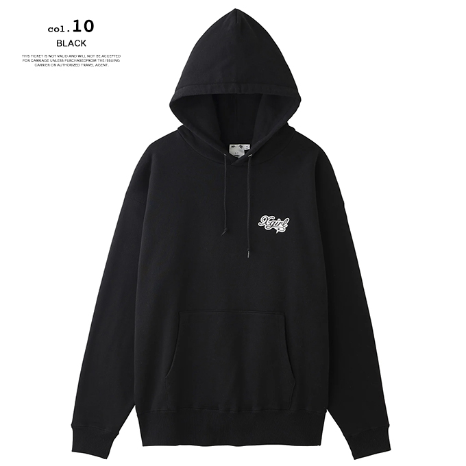 X-girl（エックスガール） FACE AND STARS SWEAT HOODIE フェイス