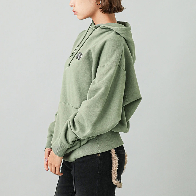 X-girl エックスガール FACE AND STARS SWEAT HOODIE フェイス アンド スターズ スウェット パーカー 105244012013 / 2024AW X-girl エックスガール FACE AND STARS SWEAT HOODIE フェイス
