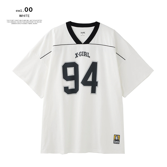 【X-girl】NUMBERING S/S BIG TEE DRESS NUMBERING S/S BIG TEE DRESS – calif（カリフ）公式サイト