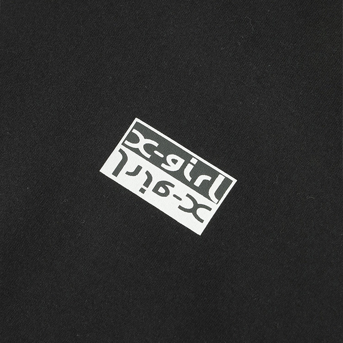X-girl エックスガール BICOLOR BOX LOGO S/S TEE バイカラー