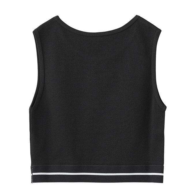 X-girl エックスガール LOGO AND STRIPE TANK TOP ロゴ アンド ストライプ タンクトップ 105242013024 / 2024SUMMER X-girl エックスガール LOGO AND STRIPE TANK TOP ロゴ アンド