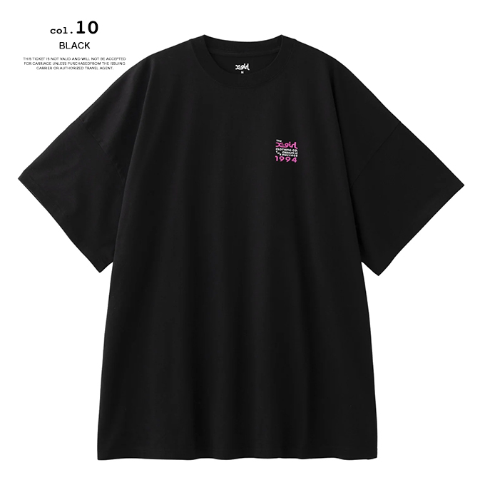 X-girl（エックスガール） BOX LOGO AND FACE S/S BIG TEE DRESS