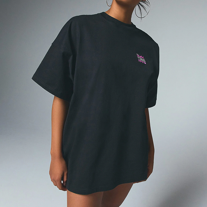 X-girl エックスガール BOX LOGO AND FACE S/S BIG TEE DRESS ボックス ロゴ アンド フェイス ビッグTドレス 105252041008 / 2025SUMMER X-girl エックスガール BOX LOGO AND FACE S/S BIG TEE DRESS