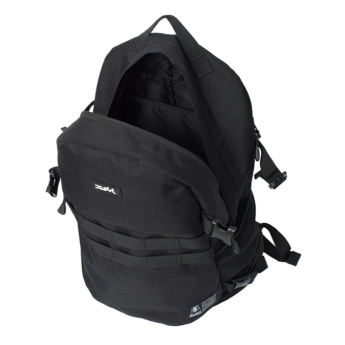 X-girl（エックスガール） FACE LABEL ADVENTURE BACKPACK フェイス