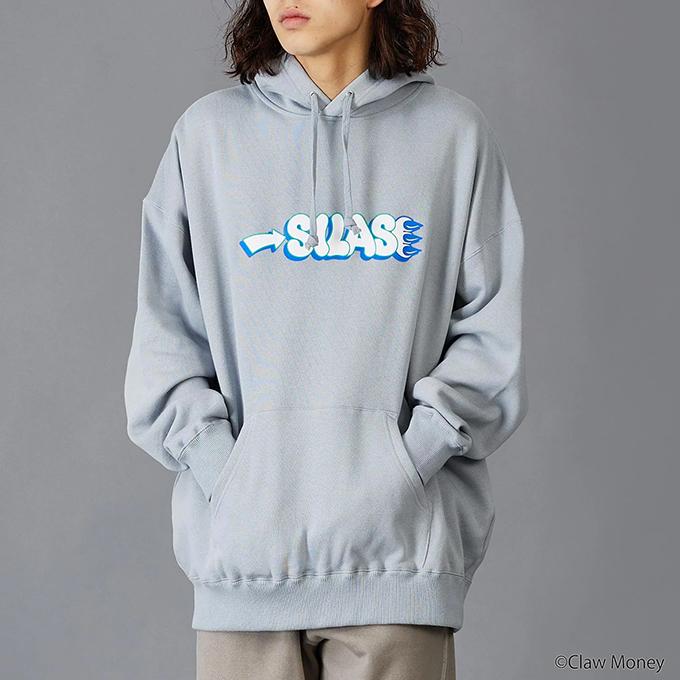 【SALE!!】 【 SILAS サイラス 】 SILASxCLAW MONEY SWEAT HOODIE サイラス×クローマネー バック プリント パーカー 110224012006 / 22AW ※｜jeansstation｜02