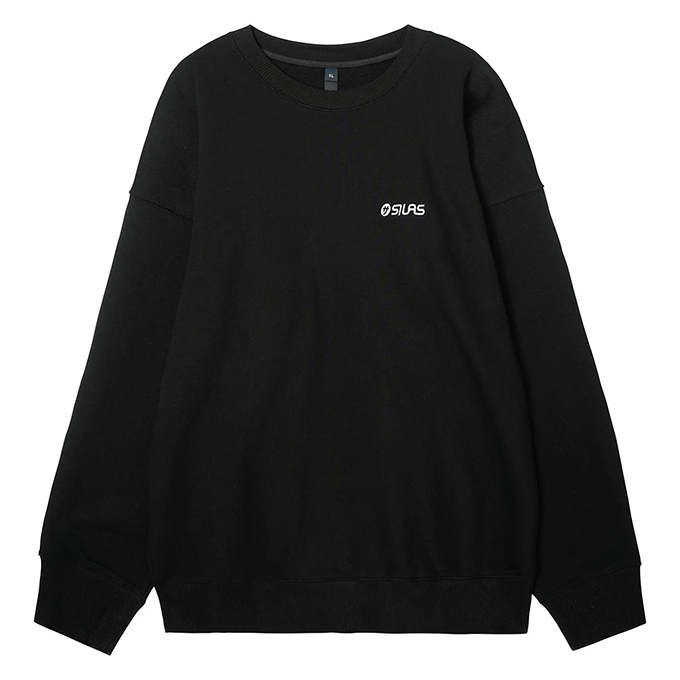 【SALE!!】 【 SILAS サイラス 】 SAUNA SWEAT TOP GET FIT SILAS サウナ パックプリント クルースウェット 110224012012 / 22AW ※｜jeansstation｜07
