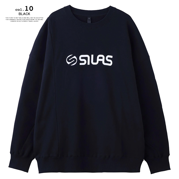 SILAS サイラス PANELED SWEATSHIRT SILAS パネル スウェット トレーナー 110231012005 / 23SPRING  ※