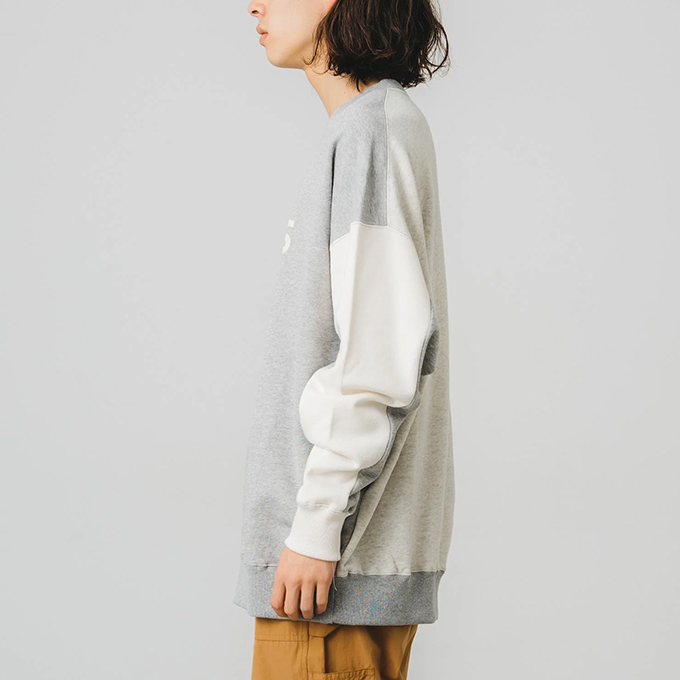 SILAS サイラス PANELED SWEATSHIRT SILAS パネル スウェット