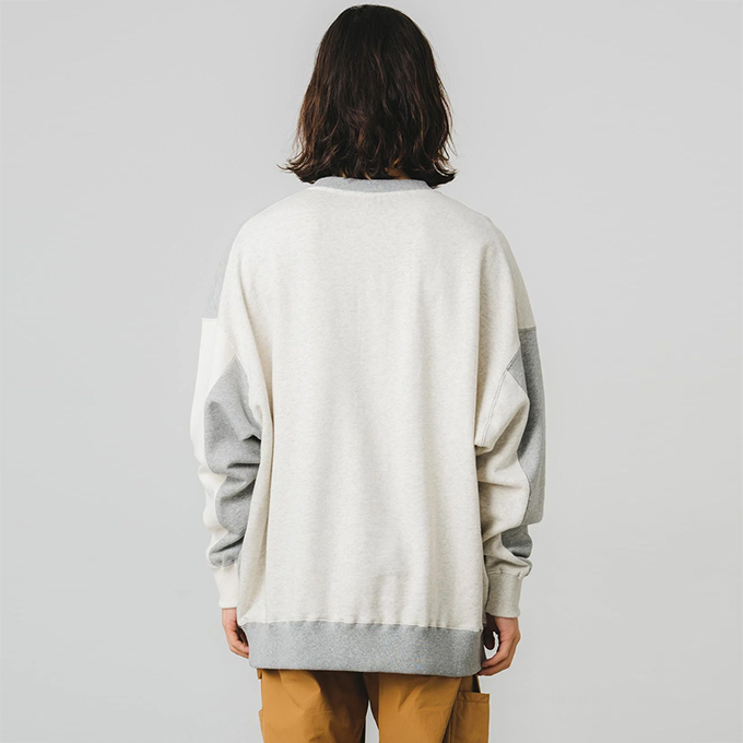 SILAS サイラス PANELED SWEATSHIRT SILAS パネル スウェット