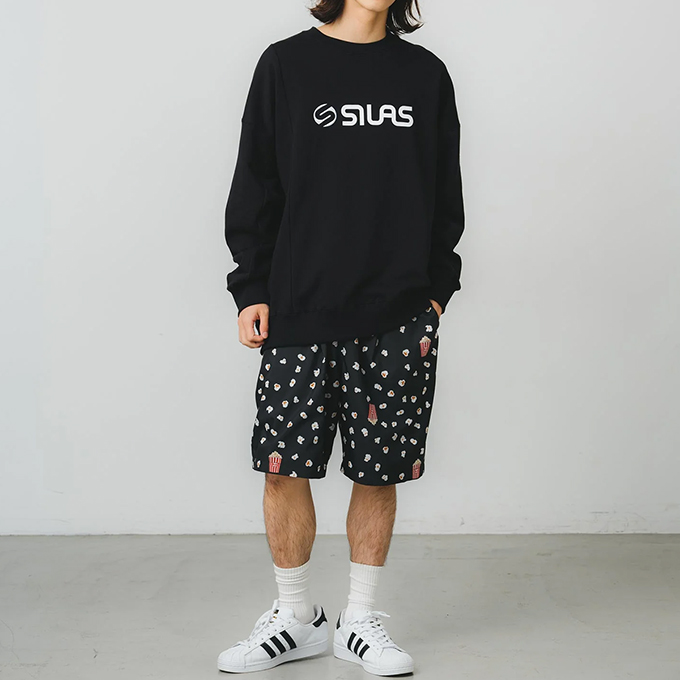 SILAS サイラス PANELED SWEATSHIRT SILAS パネル スウェット