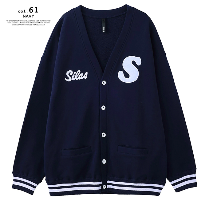 SILAS（サイラス） SWEAT CARDIGAN SILAS スウェット カーディガン