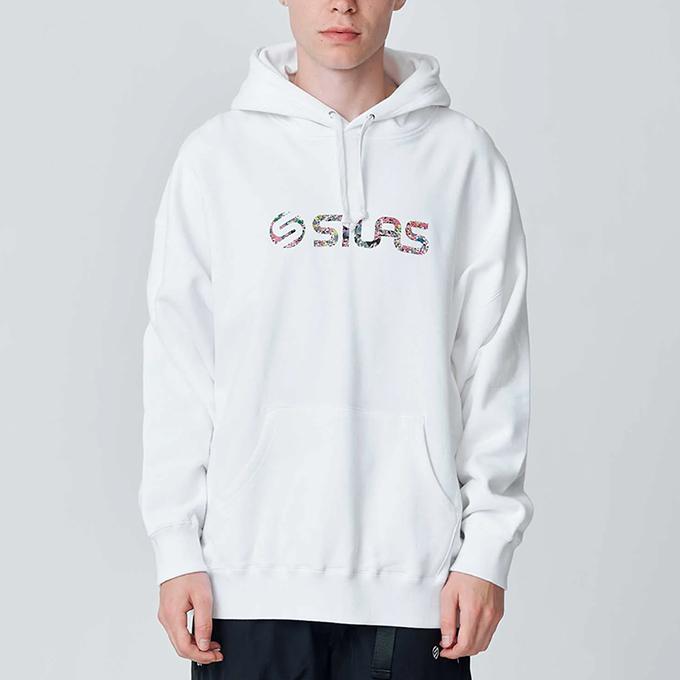 SILAS サイラス SPUTTERING LOGO WIDE HOODIE SILAS スパッタリング ロゴ ワイド パーカー 110233012007 / 2023AW｜jeansstation｜04