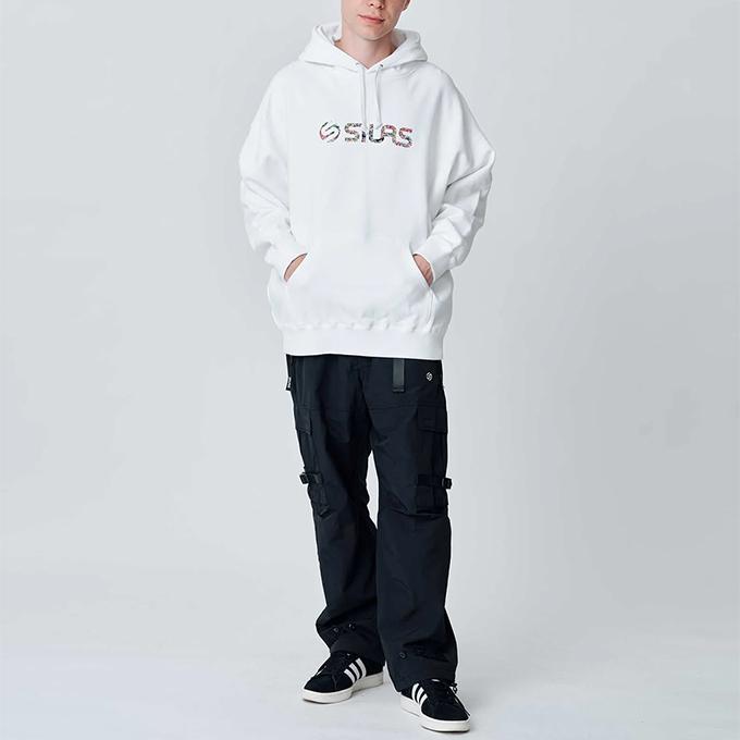 SILAS サイラス SPUTTERING LOGO WIDE HOODIE SILAS スパッタリング ロゴ ワイド パーカー 110233012007 / 2023AW｜jeansstation｜06