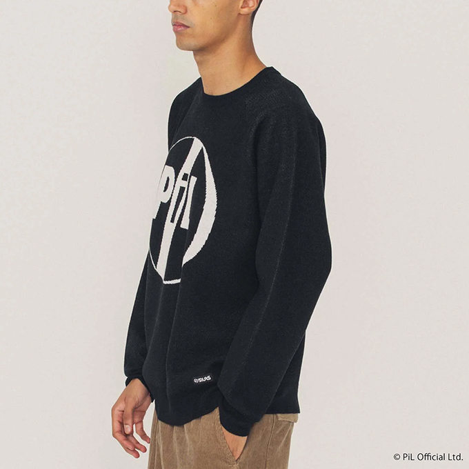 SILAS（サイラス） SILAS x PIL LOGO SWEATER x パブリック・イメージ