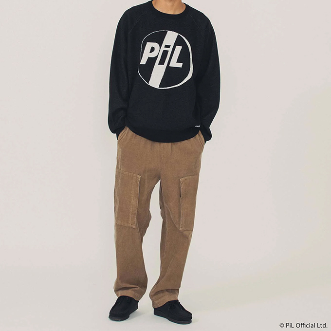 SILAS（サイラス） SILAS x PIL LOGO SWEATER x パブリック・イメージ