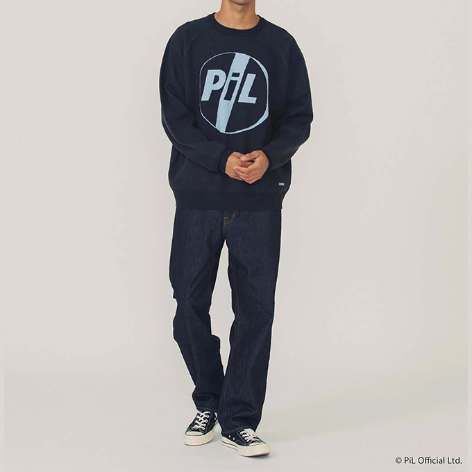 SILAS（サイラス） SILAS x PIL LOGO SWEATER x パブリック・イメージ