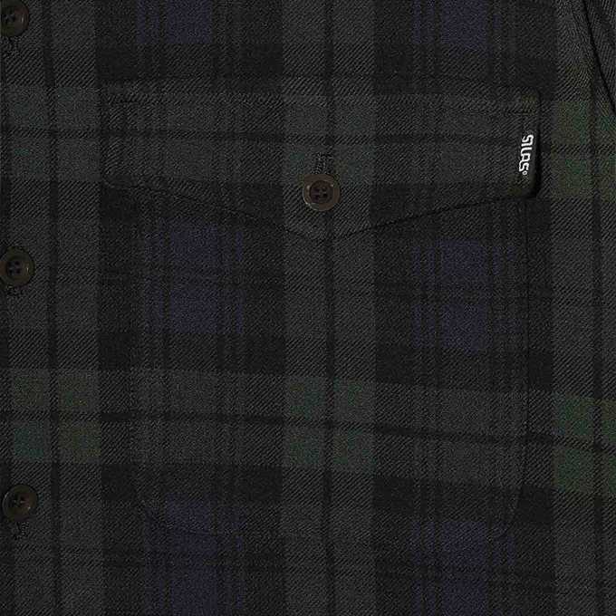 SILAS（サイラス） PLAID L/S SHIRT JACKET SILAS プレイド チェック